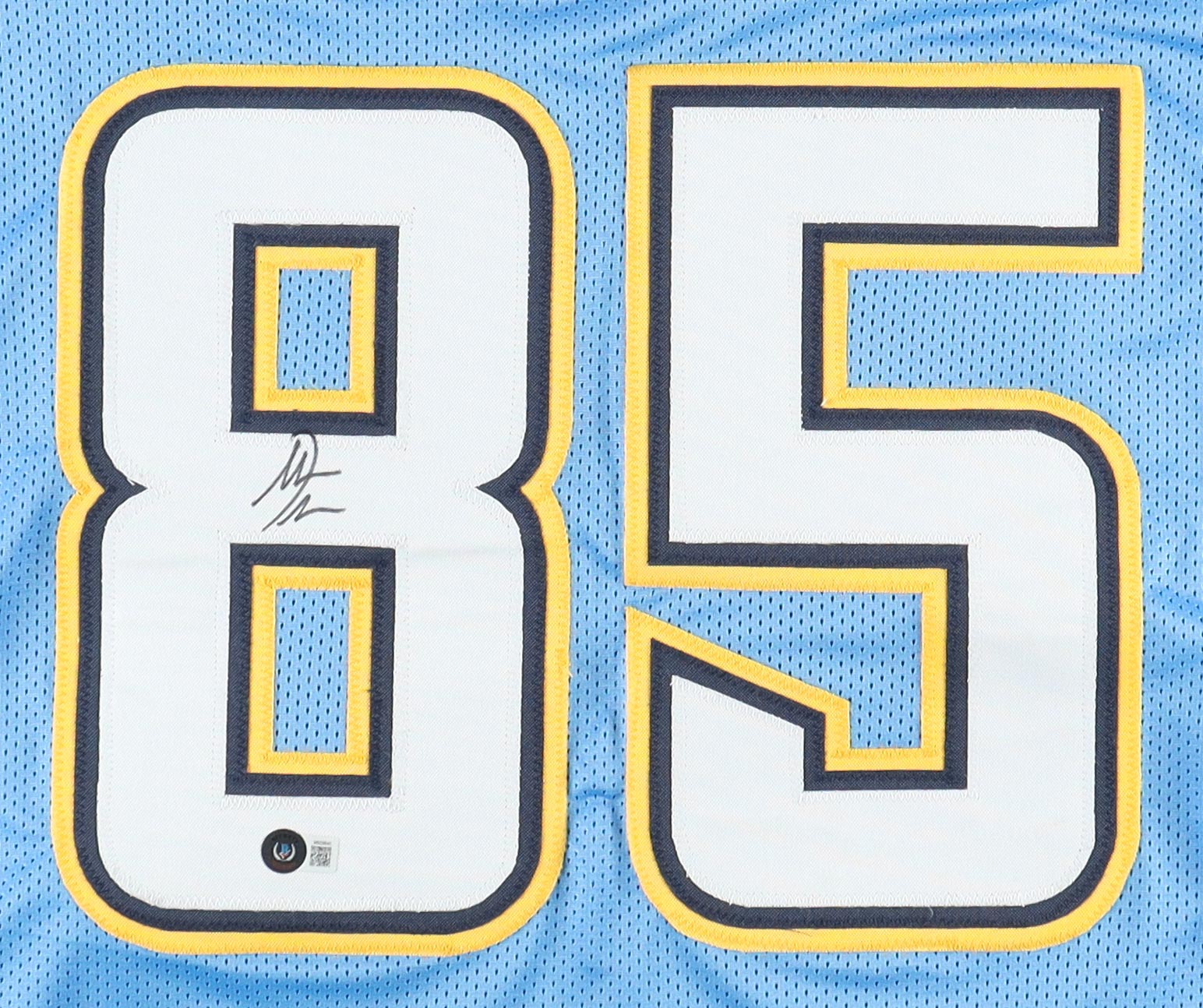 Antonio Gates Signed Jersey (Beckett) at PristineAuction.com Antonio Gates Signed Jersey (Beckett) at PristineAuction.com