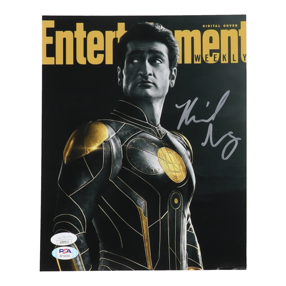 Kumail Nanjiani Signed "Eternals" 8x10 Magazine Cover Photo (JSA & PSA) at PristineAuction.com