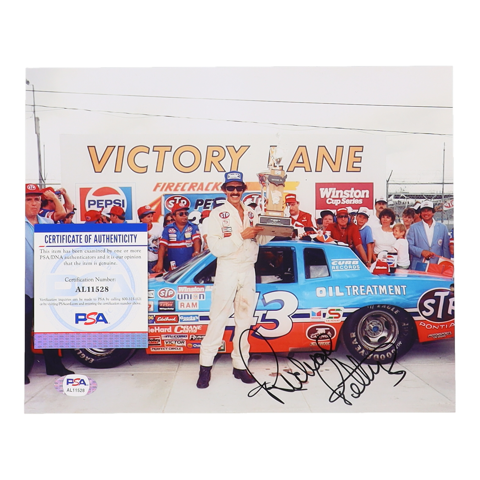 Richard Petty Signed NASCAR 8x10 Photo (PSA) at PristineAuction.com Richard Petty Signed NASCAR 8x10 Photo (PSA) at PristineAuction.com