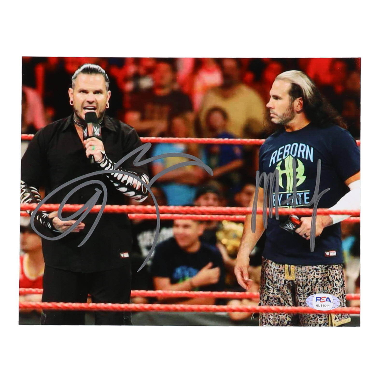 Matt & Jeff Hardy Signed WWE 8x10 Photo (PSA) at PristineAuction.com Matt & Jeff Hardy Signed WWE 8x10 Photo (PSA) at PristineAuction.com