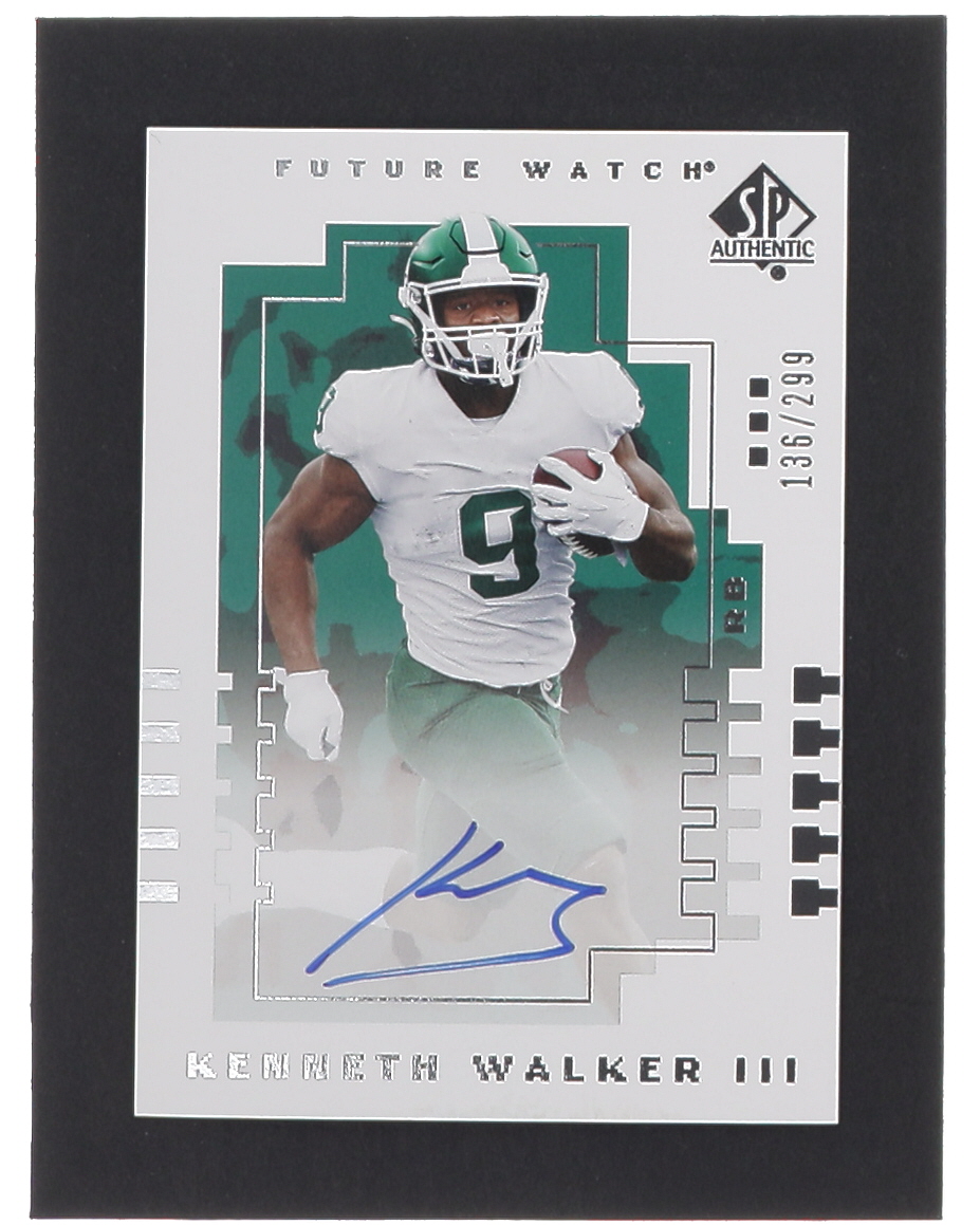 Kenneth Walker III 2022 SP Authentic '00 Future Watch Autographs #00TKW #136/299 RC at PristineAuction.com Kenneth Walker III 2022 SP Authentic '00 Future Watch Autographs #00TKW #136/299 RC at PristineAuction.com
