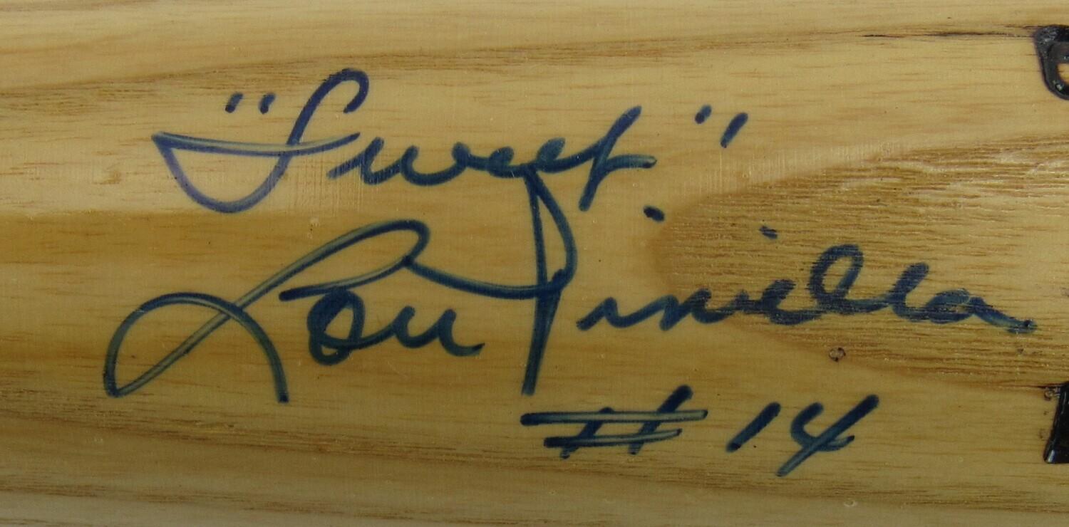 "Sweet" Lou Piniella Signed Louisville Slugger Baseball Bat (JSA) at PristineAuction.com "Sweet" Lou Piniella Signed Louisville Slugger Baseball Bat (JSA) at PristineAuction.com