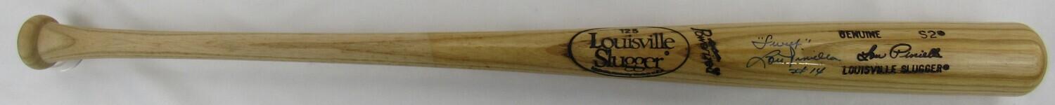 "Sweet" Lou Piniella Signed Louisville Slugger Baseball Bat (JSA) at PristineAuction.com "Sweet" Lou Piniella Signed Louisville Slugger Baseball Bat (JSA) at PristineAuction.com