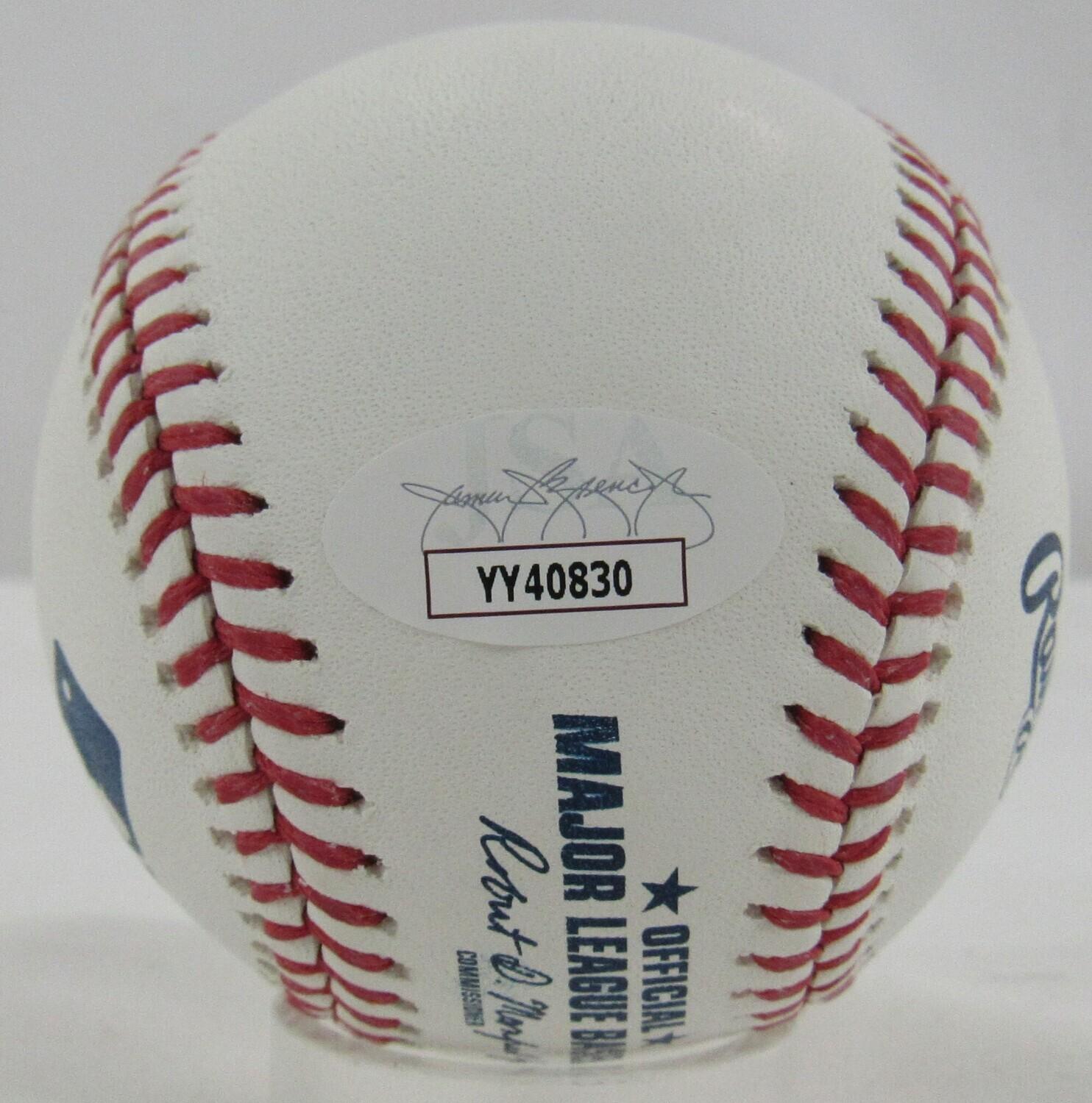 Aaron Judge Signed OML Baseball (JSA) at PristineAuction.com Aaron Judge Signed OML Baseball (JSA) at PristineAuction.com