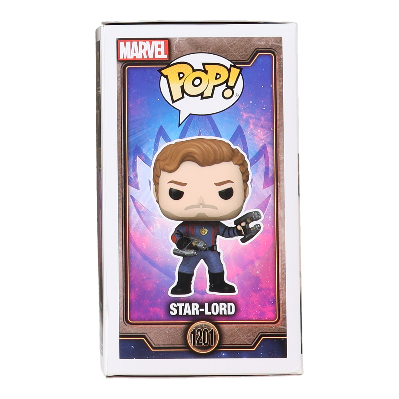 Chris Pratt Signed "Guardians of the Galaxy" #1201 Star-Lord Funko Pop! Vinyl Figure (JSA) at PristineAuction.com Chris Pratt Signed "Guardians of the Galaxy" #1201 Star-Lord Funko Pop! Vinyl Figure (JSA) at PristineAuction.com