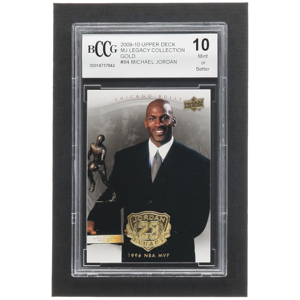 michael jordan upper deck master collection