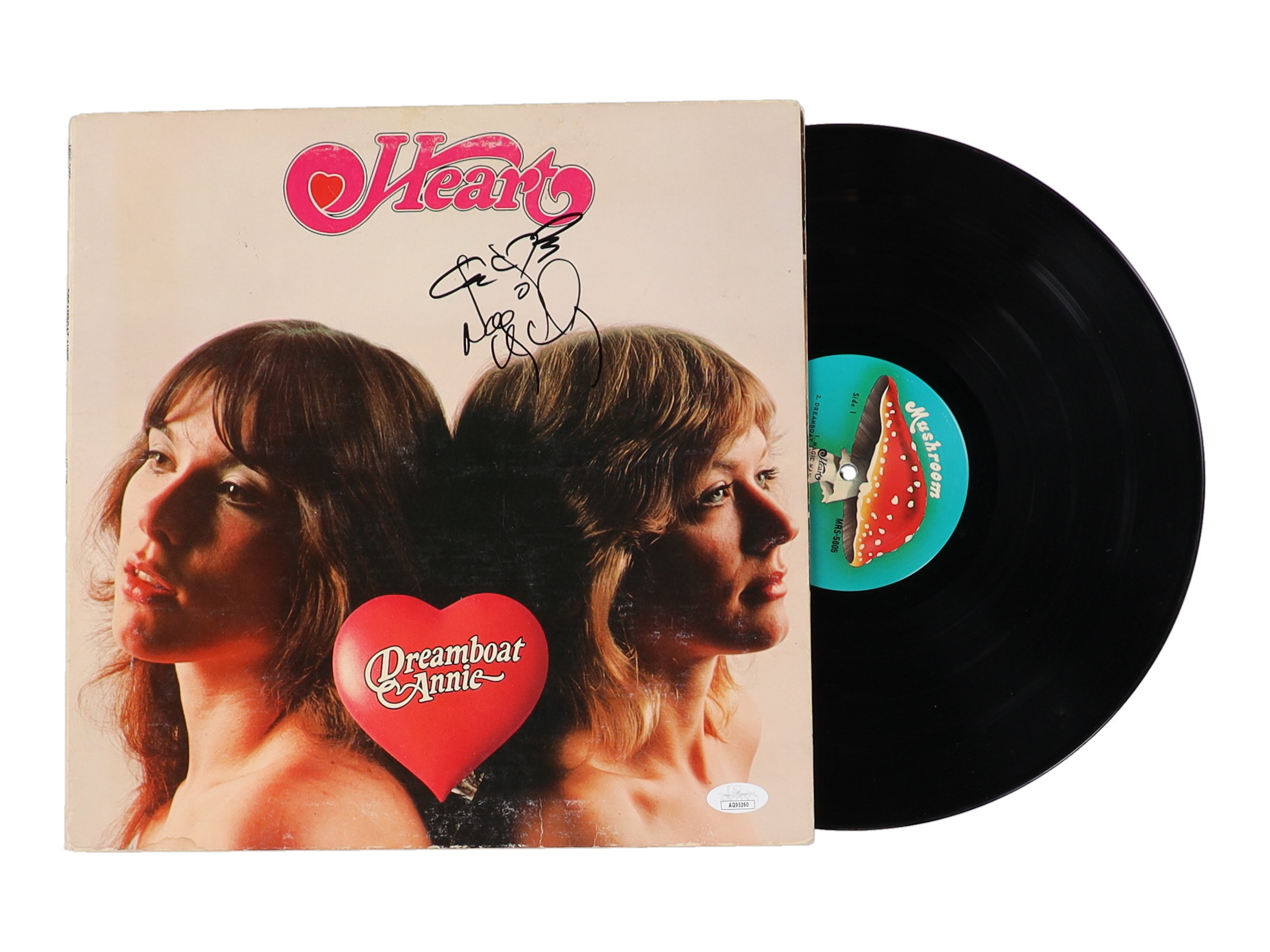 Nancy Wilson Signed Heart "Dreamboat Annie" Vinyl LP Album (JSA) at PristineAuction.com Nancy Wilson Signed Heart "Dreamboat Annie" Vinyl LP Album (JSA) at PristineAuction.com