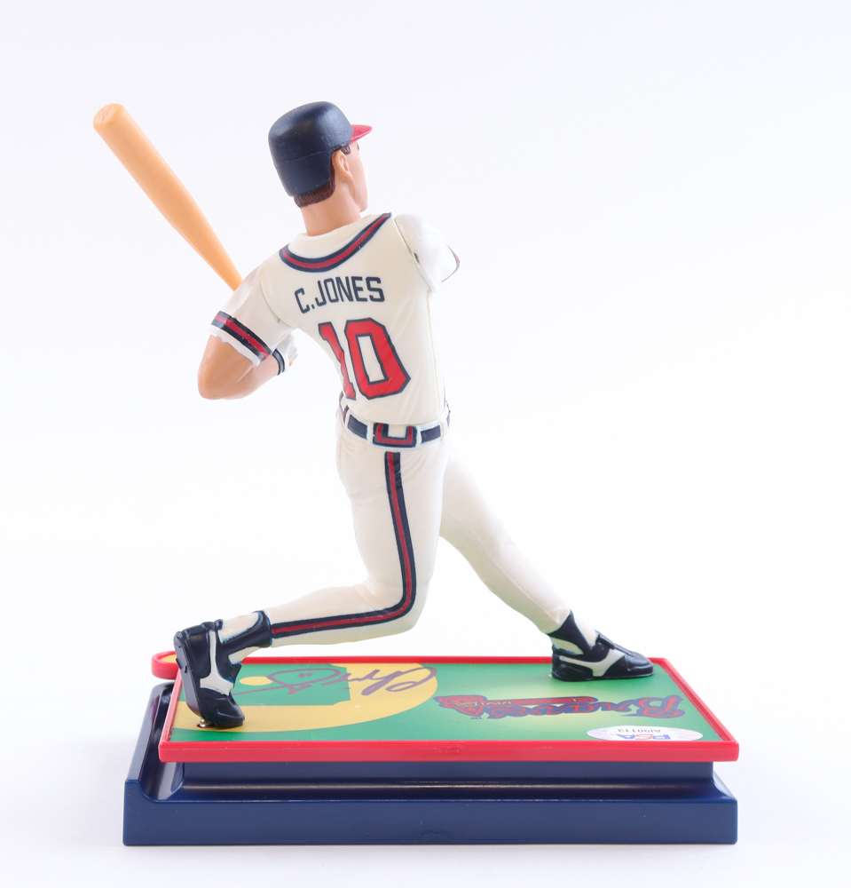 Chipper Jones Signed Starting Lineup 1999 Series Stadium Stars Action Figure (PSA) at PristineAuction.com Chipper Jones Signed Starting Lineup 1999 Series Stadium Stars Action Figure (PSA) at PristineAuction.com
