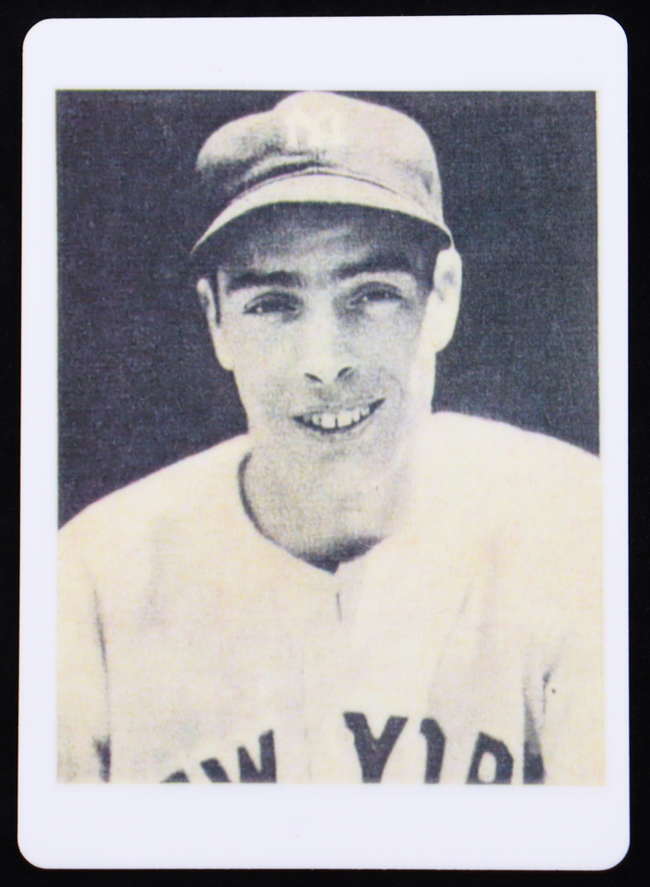 Joe DiMaggio Signed LE Signature Series Porcelain Baseball Card With Display Case (Beckett) at PristineAuction.com Joe DiMaggio Signed LE Signature Series Porcelain Baseball Card With Display Case (Beckett) at PristineAuction.com
