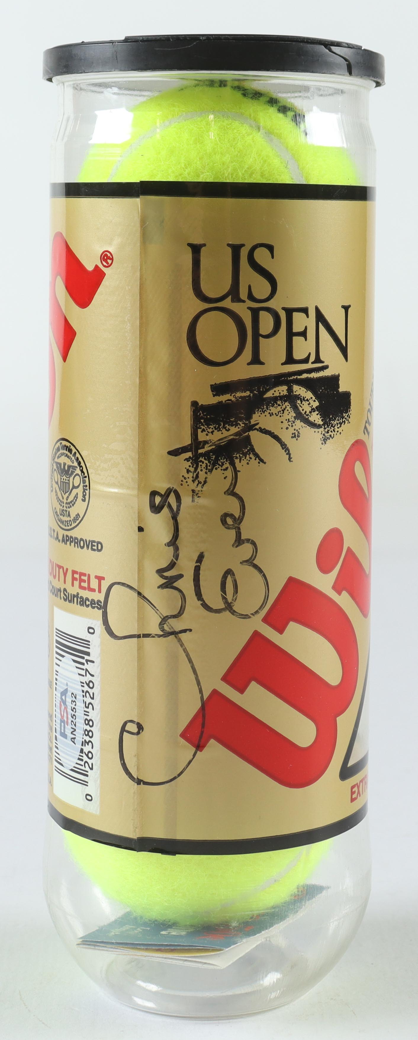 Chris Evert Signed Set of (3) Vintage Wilson US Open Tennis Balls (PSA) at PristineAuction.com Chris Evert Signed Set of (3) Vintage Wilson US Open Tennis Balls (PSA) at PristineAuction.com