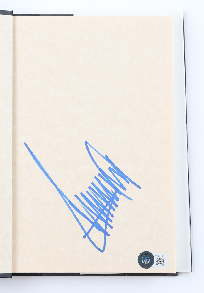 Donald Trump Signed "Trump: The Art Of The Comeback" Hardcover Book (Beckett) at PristineAuction.com Donald Trump Signed "Trump: The Art Of The Comeback" Hardcover Book (Beckett) at PristineAuction.com