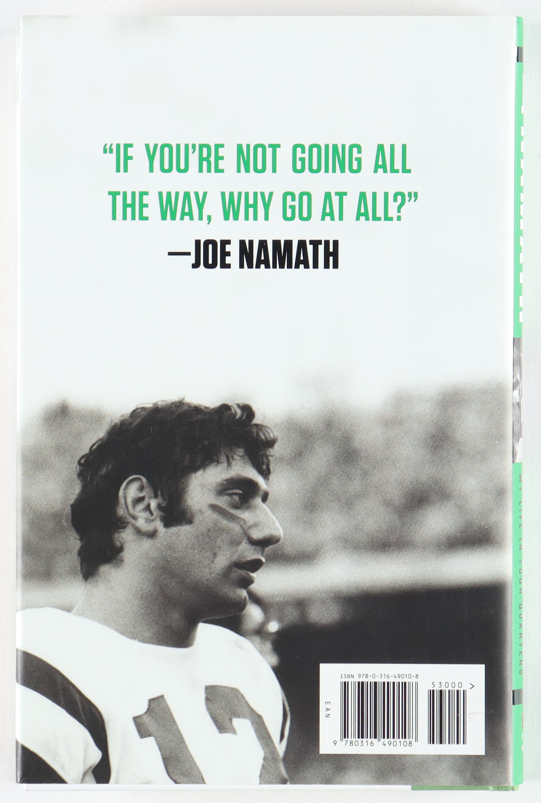 Joe Namath Signed "All The Way" Hardcover Book (PSA) at PristineAuction.com Joe Namath Signed "All The Way" Hardcover Book (PSA) at PristineAuction.com