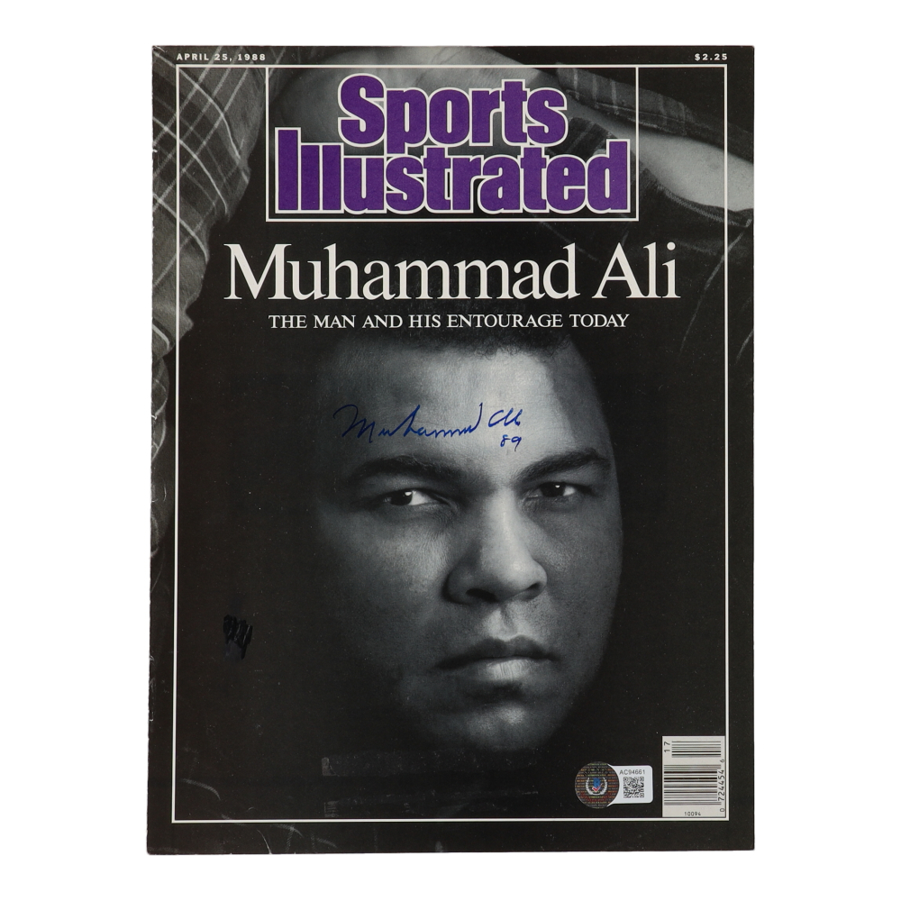 Muhammad Ali Signed 