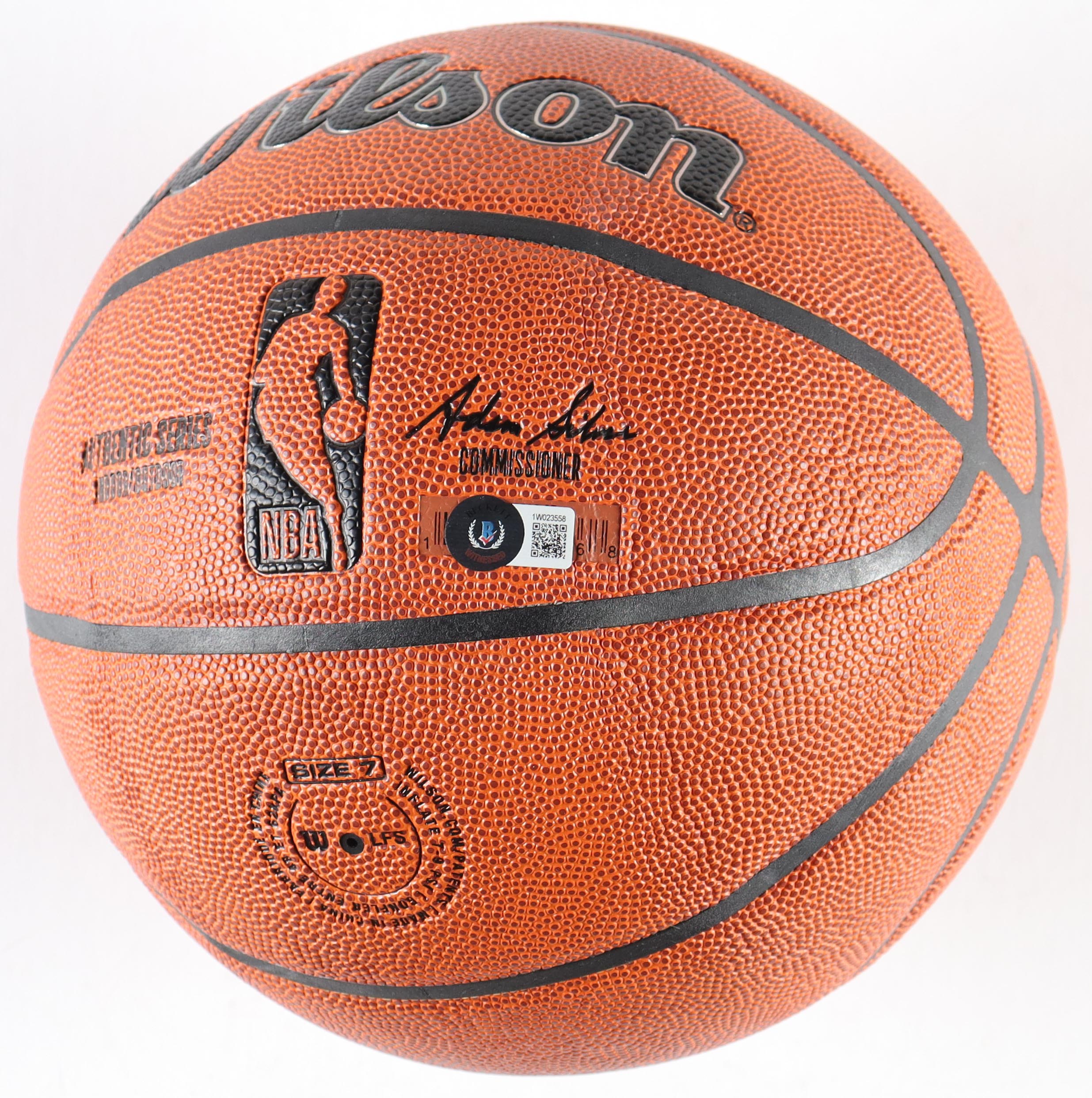 Glen Rice Signed NBA Basketball Inscribed "3x All Star" & "97 ASG MVP" (Beckett) at PristineAuction.com Glen Rice Signed NBA Basketball Inscribed "3x All Star" & "97 ASG MVP" (Beckett) at PristineAuction.com