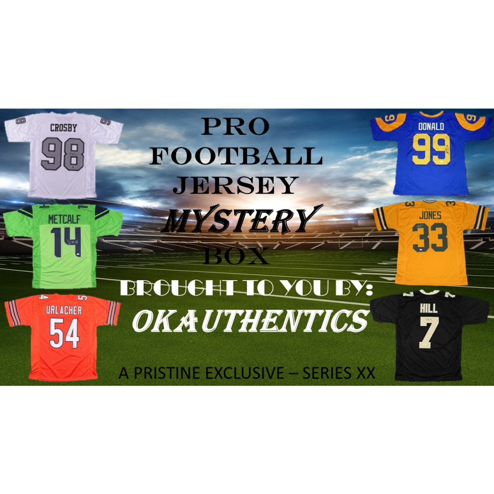 OKAUTHENTICS Pro Football Jersey Mystery Box Series XX | Pristine Auction