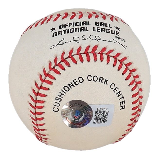 George Foster Signed ONL Baseball (Beckett) at PristineAuction.com George Foster Signed ONL Baseball (Beckett) at PristineAuction.com