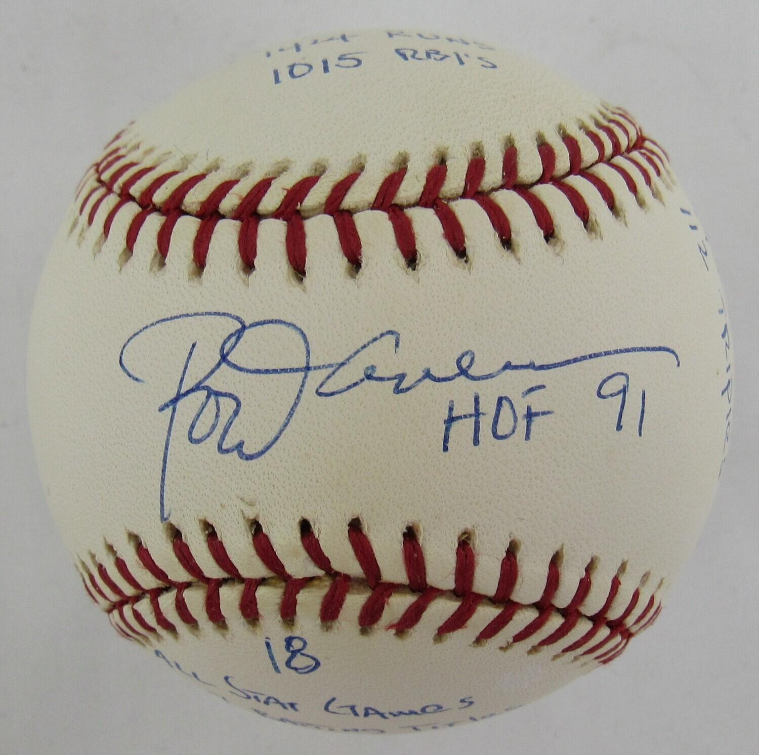 Balle De Baseball Authentique Dédicacée Par VIDA BLUE - Légende MLB - Autographe Original