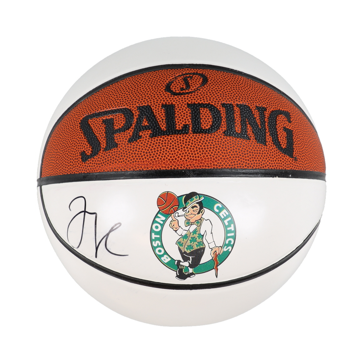 Jayson Tatum Signed Celtics Logo NBA Basketball (Fanatics) at PristineAuction.com Jayson Tatum Signed Celtics Logo NBA Basketball (Fanatics) at PristineAuction.com