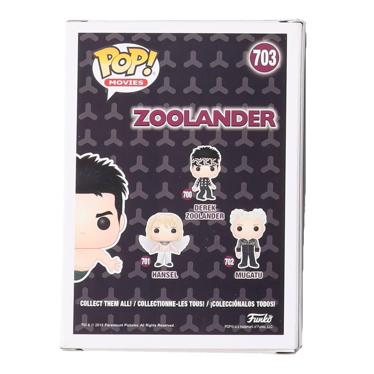 Ben Stiller Signed "Zoolander" Derek Zoolander #703 Funko Pop! Vinyl Figure (ACOA) at PristineAuction.com Ben Stiller Signed "Zoolander" Derek Zoolander #703 Funko Pop! Vinyl Figure (ACOA) at PristineAuction.com