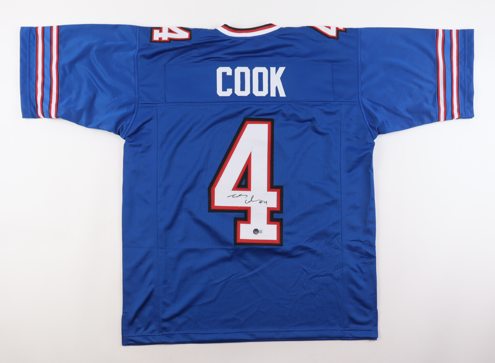 James Cook Signed Jersey (Beckett) at PristineAuction.com James Cook Signed Jersey (Beckett) at PristineAuction.com