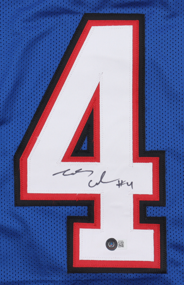 James Cook Signed Jersey (Beckett) at PristineAuction.com James Cook Signed Jersey (Beckett) at PristineAuction.com