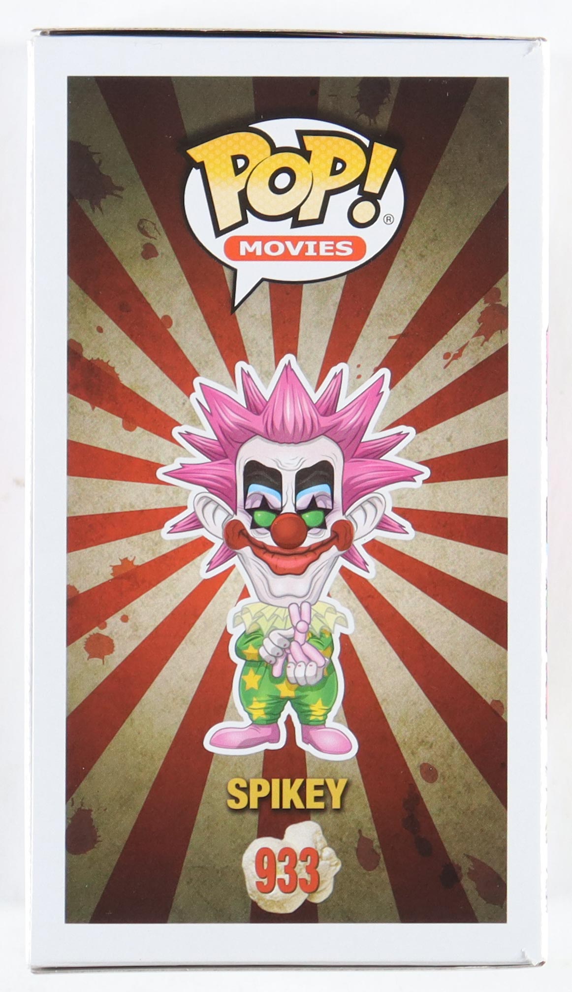 Stephen Chiodo, Charlie Chiodo & Edward Chiodo Signed "Killer Klowns from Outer Space" Spikey #933 Jumbo Funko Pop! Vinyl Figure (JSA) at PristineAuction.com Stephen Chiodo, Charlie Chiodo & Edward Chiodo Signed "Killer Klowns from Outer Space" Spikey #933 Jumbo Funko Pop! Vinyl Figure (JSA) at PristineAuction.com