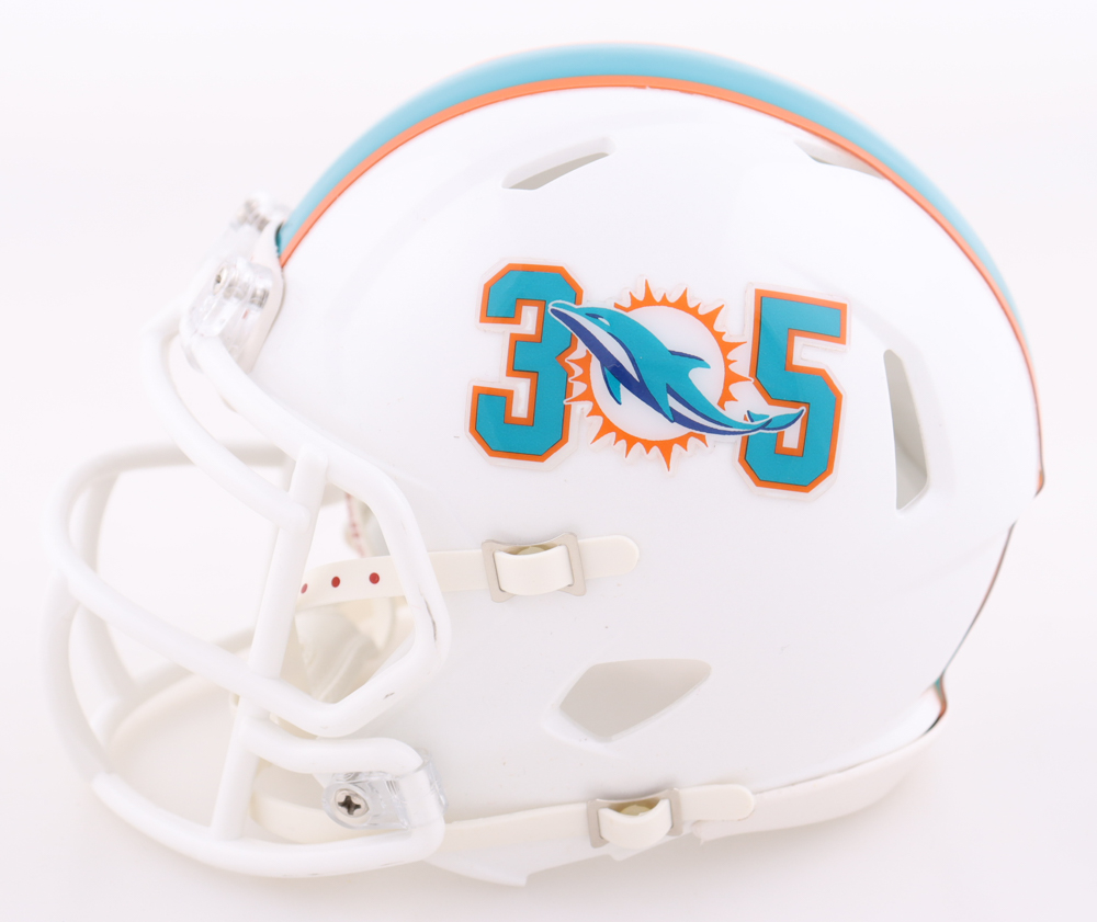 Dan Marino Signed Dolphins Speed Mini Helmet (Beckett) at PristineAuction.com Dan Marino Signed Dolphins Speed Mini Helmet (Beckett) at PristineAuction.com