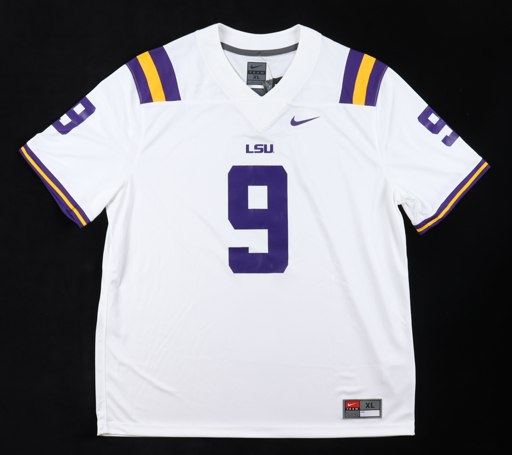 Joe Burrow Signed Tigers Jersey (Fanatics) at PristineAuction.com Joe Burrow Signed Tigers Jersey (Fanatics) at PristineAuction.com