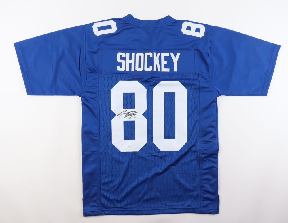 Jeremy Shockey Signed Jersey (JSA) at PristineAuction.com Jeremy Shockey Signed Jersey (JSA) at PristineAuction.com