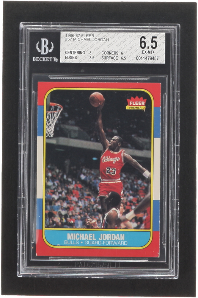 michael jordan 87 fleer