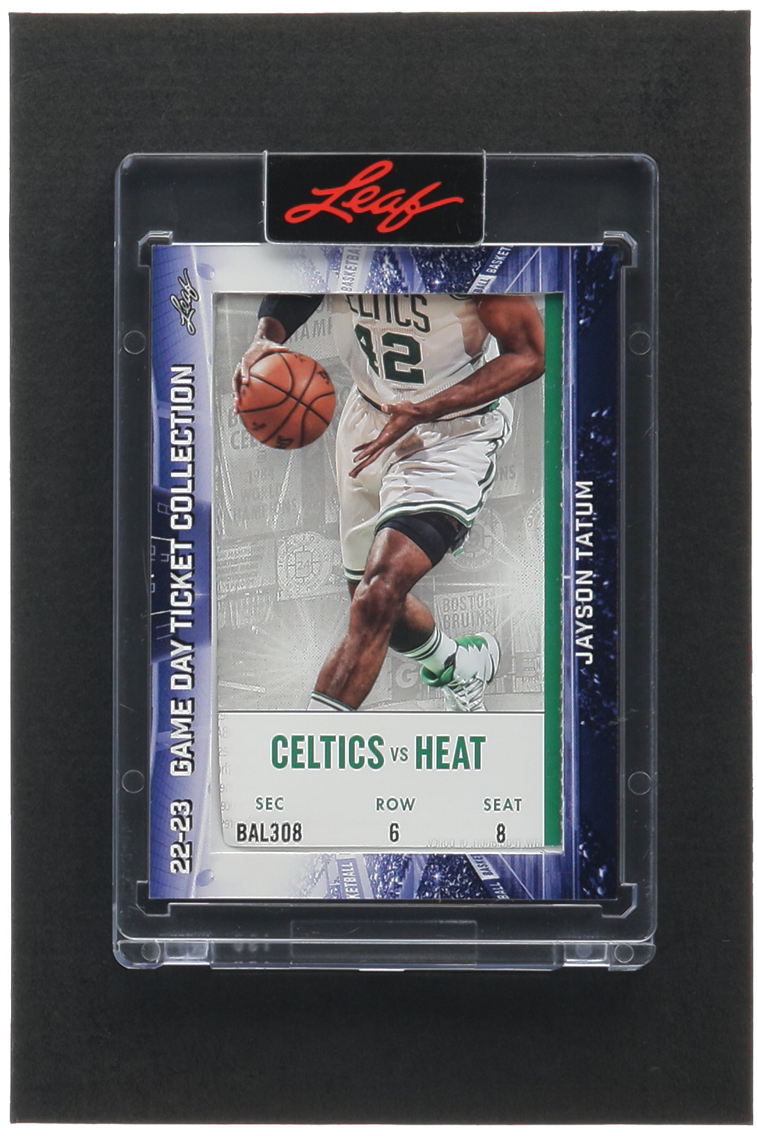 Jayson Tatum 2022 Leaf Game Day Ticket Collection #TC94 at PristineAuction.com Jayson Tatum 2022 Leaf Game Day Ticket Collection #TC94 at PristineAuction.com