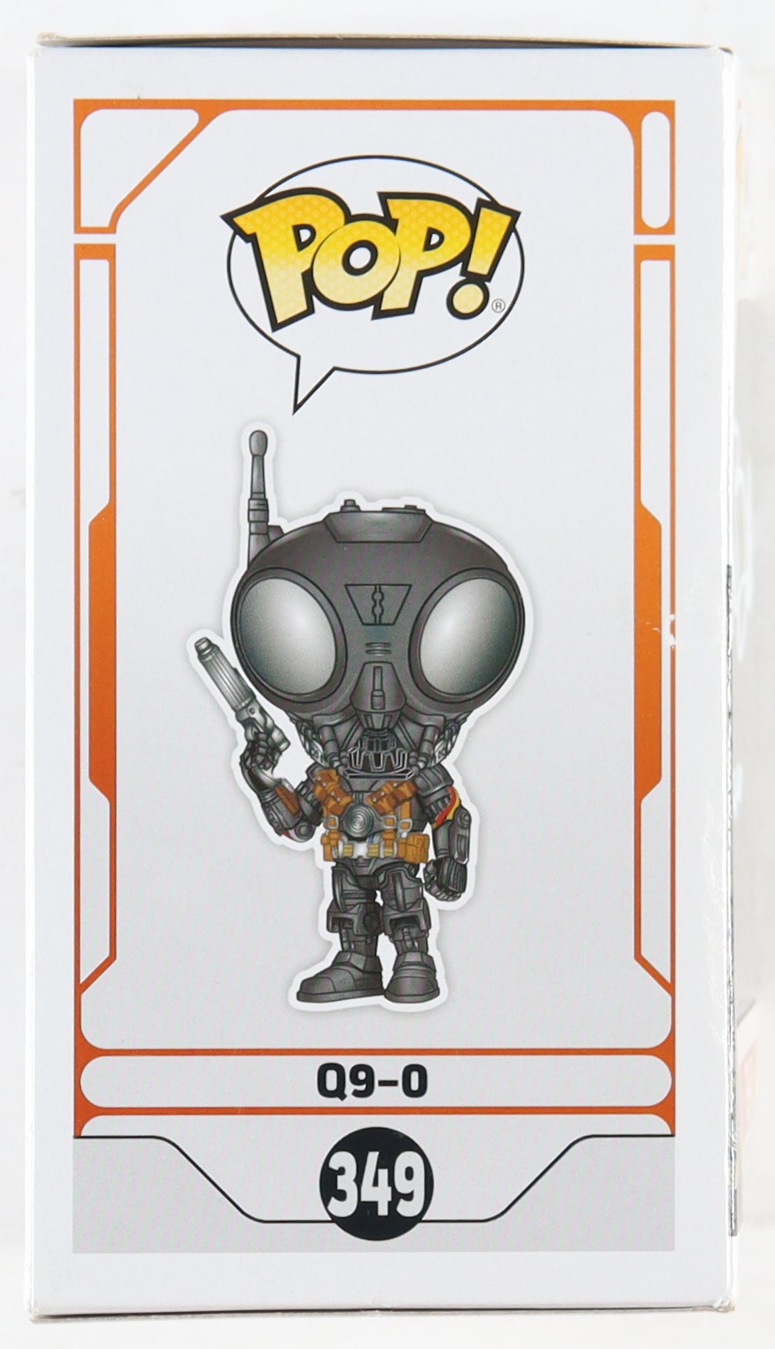 Chris Bartlett Signed Q9-0 "Star Wars: The Mandalorian" #349 Funko Pop! Vinyl Bobble-Head Figure Inscribed "Zero" (JSA) at PristineAuction.com Chris Bartlett Signed Q9-0 "Star Wars: The Mandalorian" #349 Funko Pop! Vinyl Bobble-Head Figure Inscribed "Zero" (JSA) at PristineAuction.com