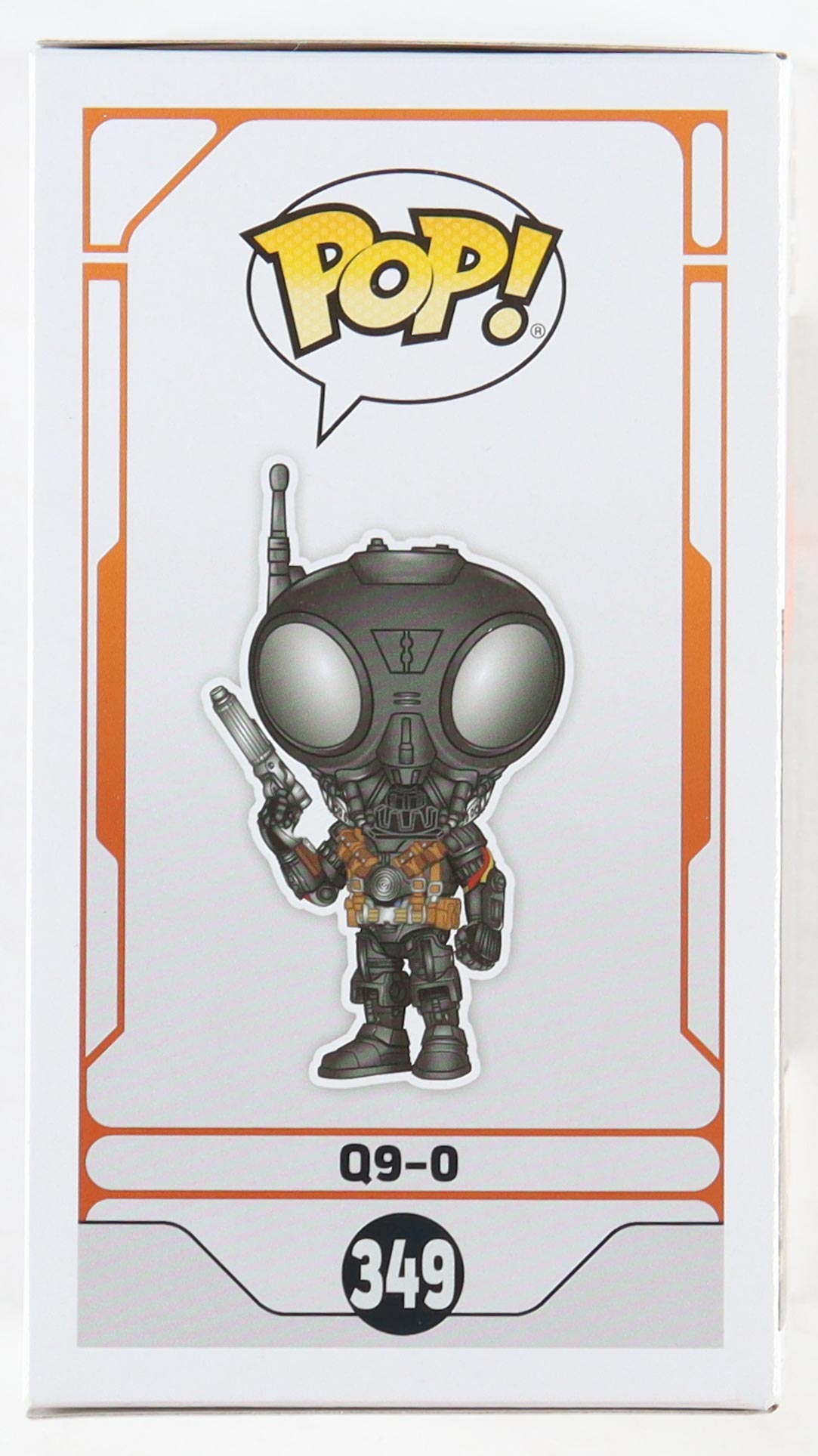 Chris Bartlett Signed Q9-0 "Star Wars: The Mandalorian" #349 Funko Pop! Vinyl Bobble-Head Figure Inscribed "Zero" (JSA) at PristineAuction.com Chris Bartlett Signed Q9-0 "Star Wars: The Mandalorian" #349 Funko Pop! Vinyl Bobble-Head Figure Inscribed "Zero" (JSA) at PristineAuction.com