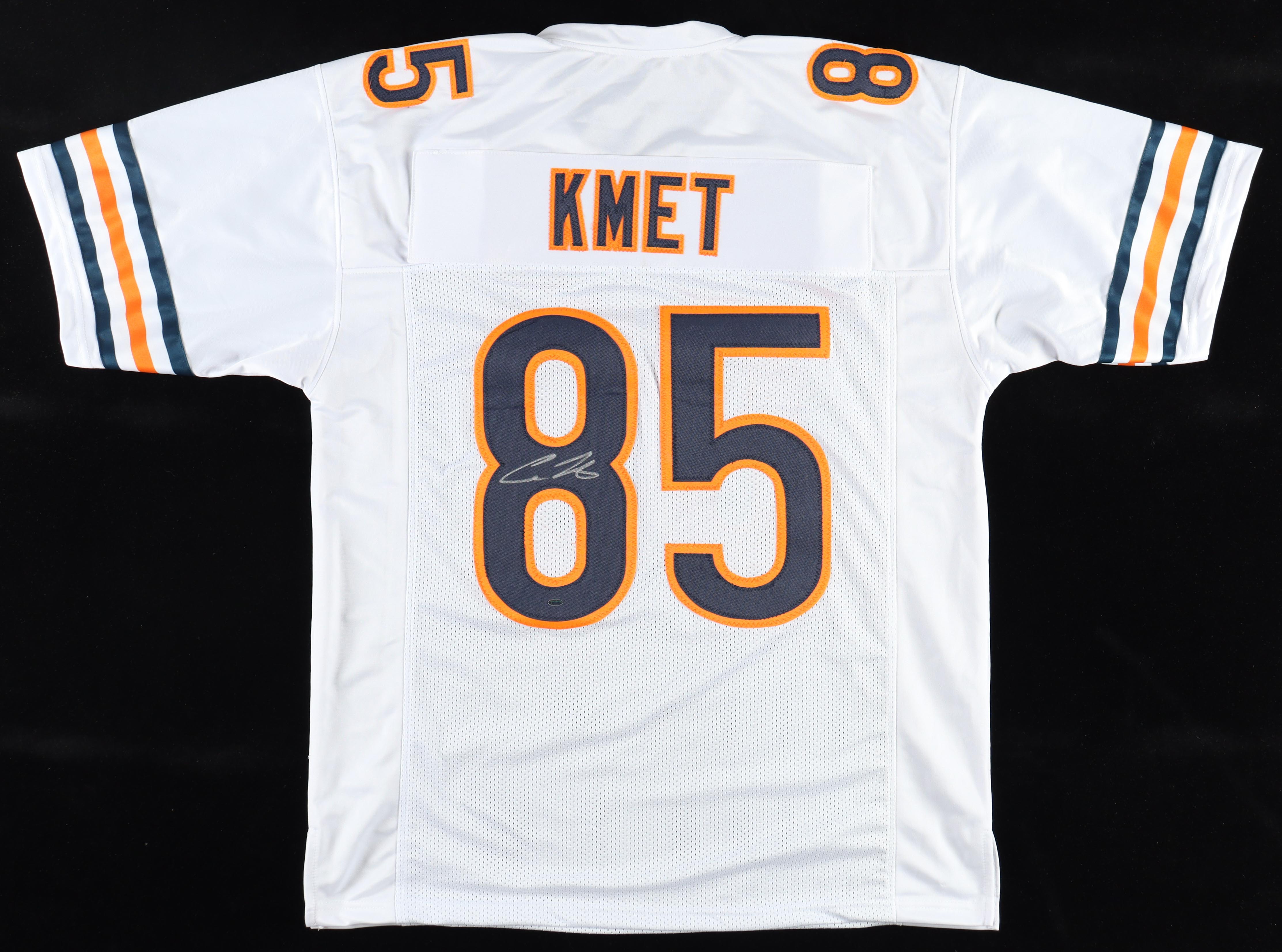 Cole Kmet Signed Jersey (OKAuthentics) at PristineAuction.com Cole Kmet Signed Jersey (OKAuthentics) at PristineAuction.com