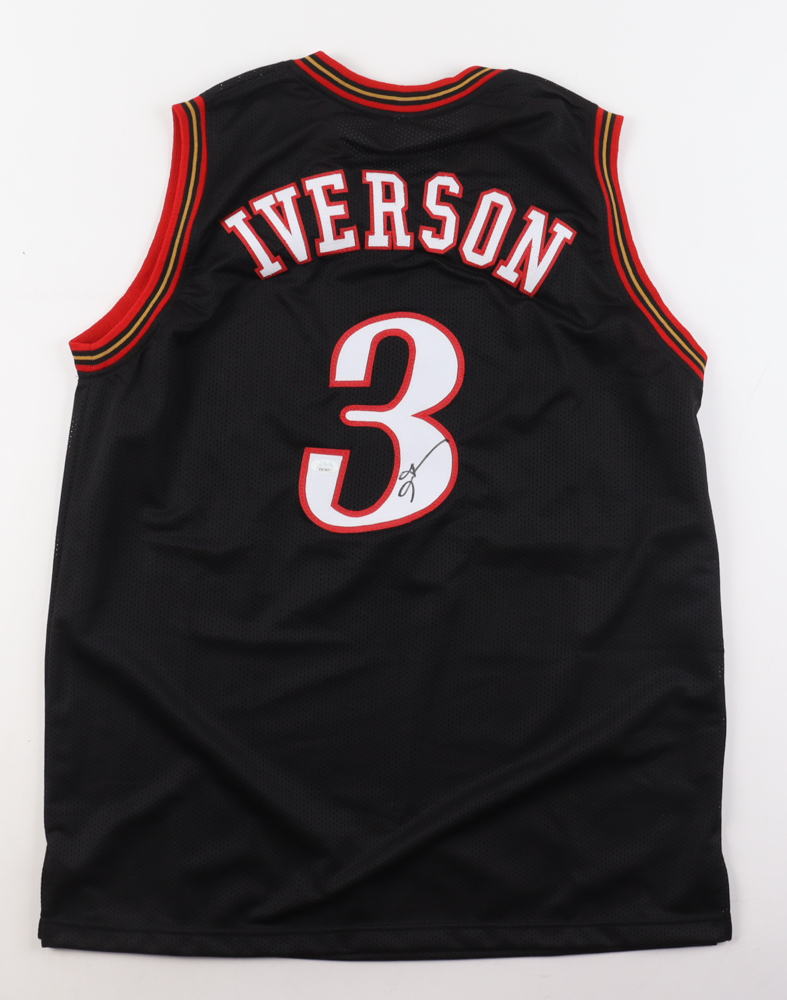 Allen Iverson Signed Jersey (JSA) at PristineAuction.com Allen Iverson Signed Jersey (JSA) at PristineAuction.com