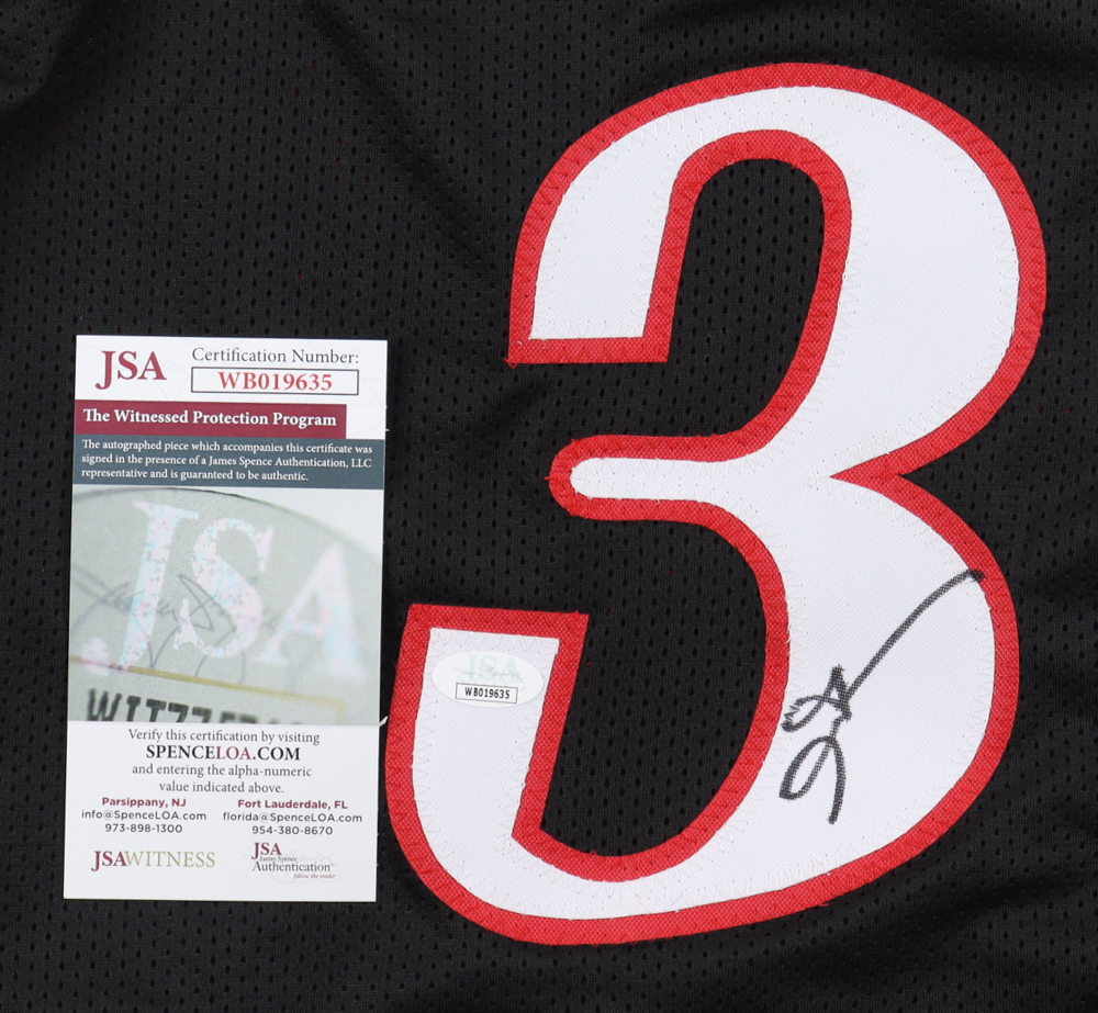 Allen Iverson Signed Jersey (JSA) at PristineAuction.com Allen Iverson Signed Jersey (JSA) at PristineAuction.com