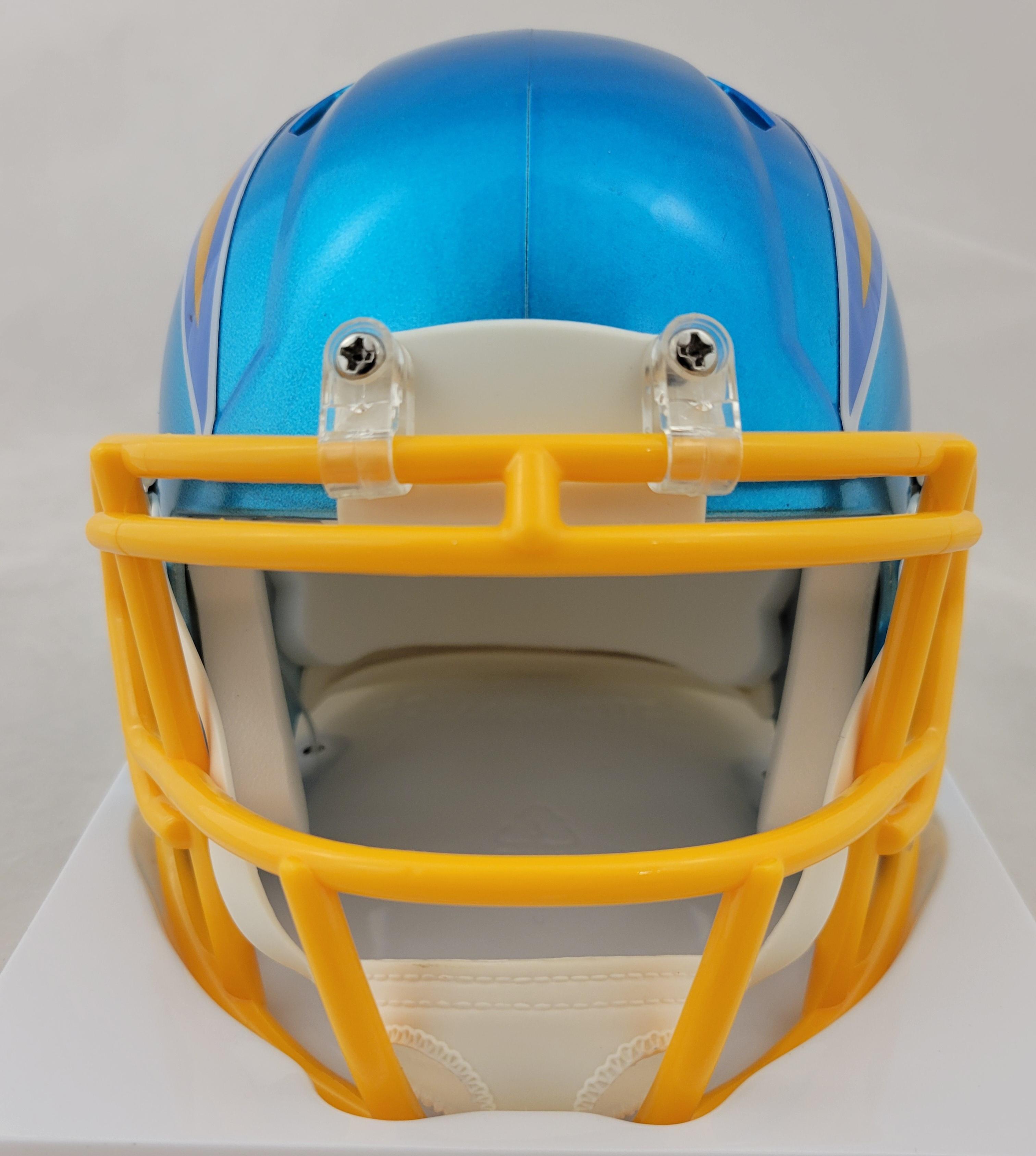 Keenan Allen Signed Chargers Flash Alternate Speed Mini Helmet (Beckett) at PristineAuction.com Keenan Allen Signed Chargers Flash Alternate Speed Mini Helmet (Beckett) at PristineAuction.com