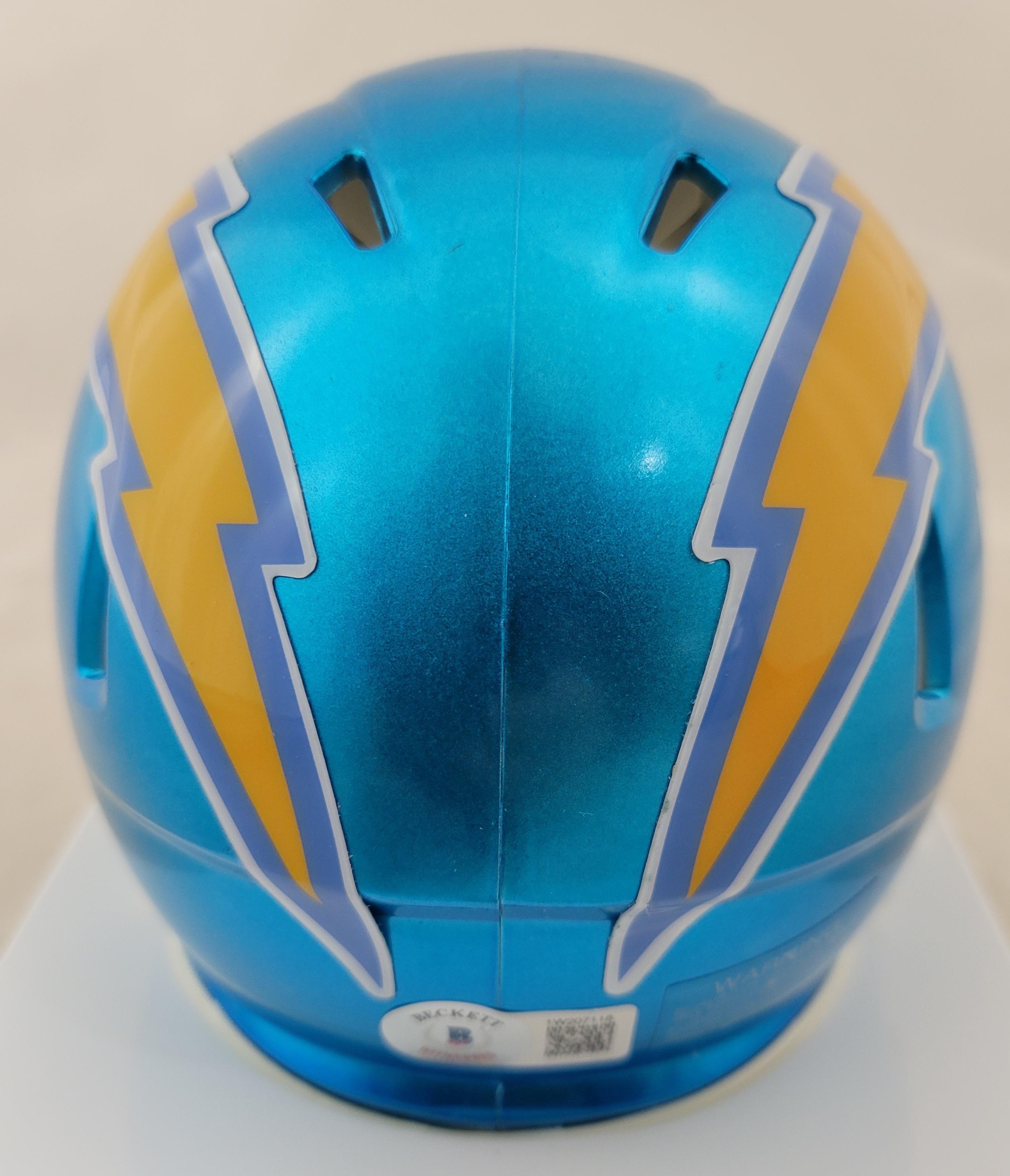 Keenan Allen Signed Chargers Flash Alternate Speed Mini Helmet (Beckett) at PristineAuction.com Keenan Allen Signed Chargers Flash Alternate Speed Mini Helmet (Beckett) at PristineAuction.com