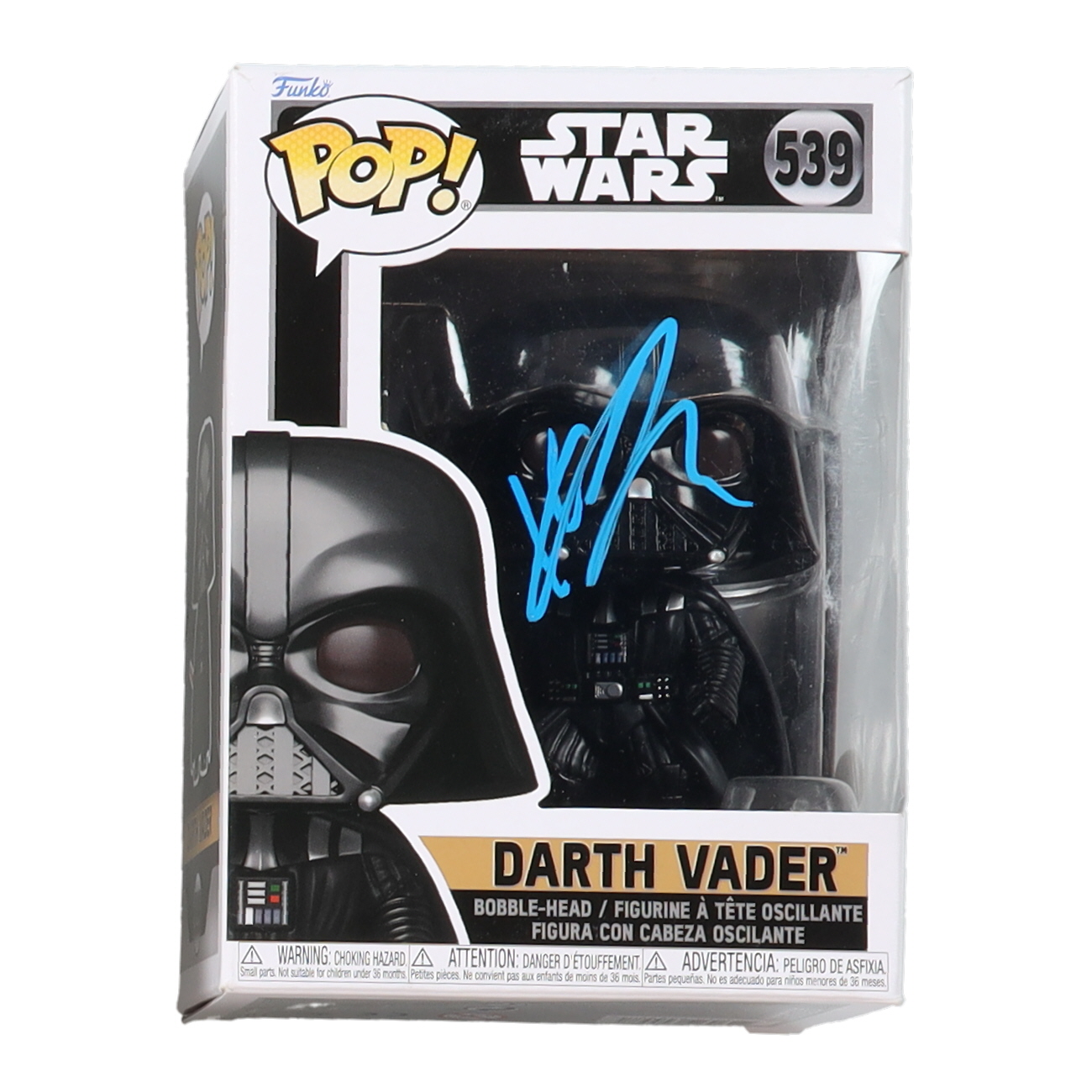 Hayden Christensen Signed "Star Wars" #539 Darth Vader Funko Pop! Vinyl Figure (JSA) at PristineAuction.com Hayden Christensen Signed "Star Wars" #539 Darth Vader Funko Pop! Vinyl Figure (JSA) at PristineAuction.com
