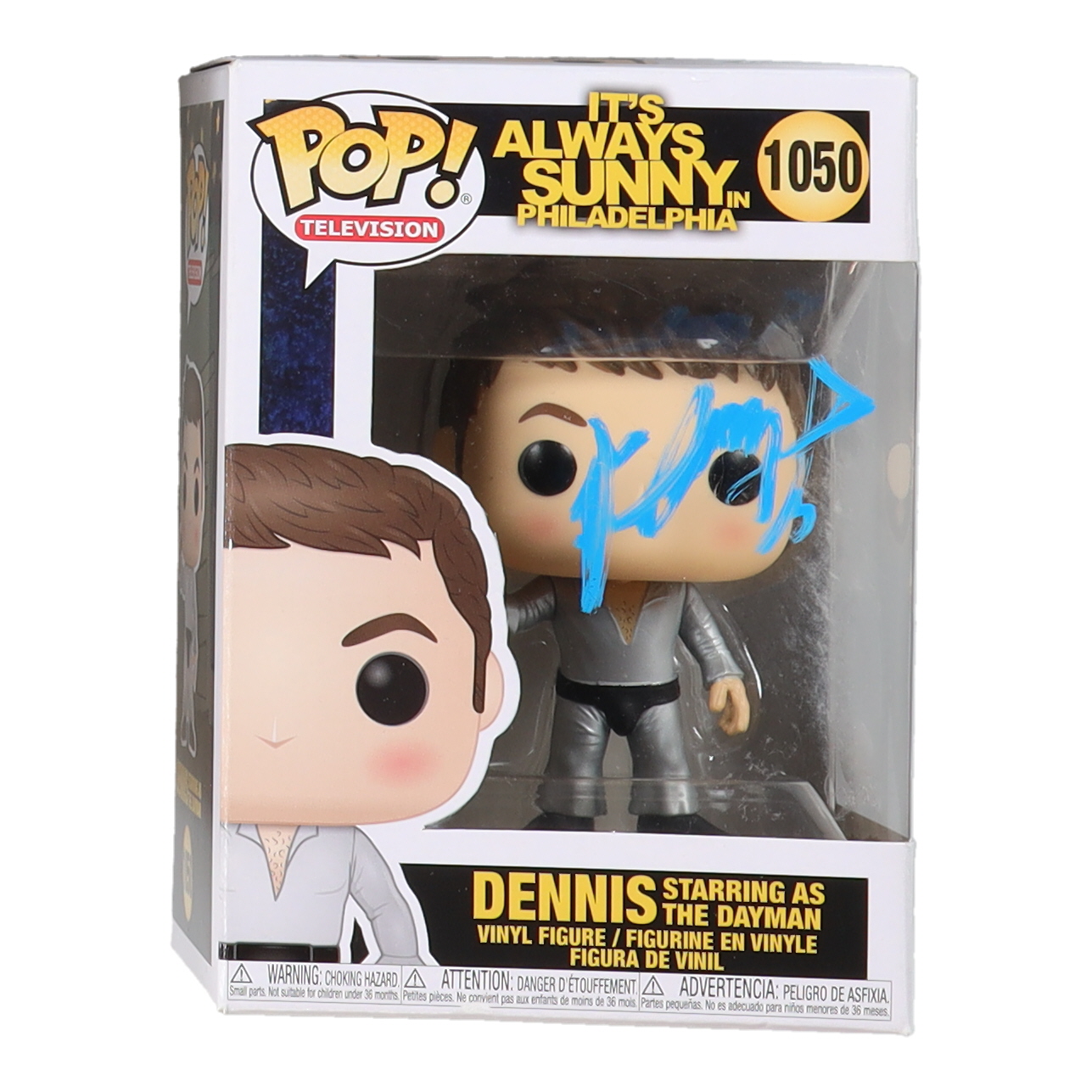 Glenn Howerton Signed "It's Always Sunny in Philadelphia" #1050 Dennis Starring as the Dayman Funko Pop! Vinyl Figure (JSA) at PristineAuction.com Glenn Howerton Signed "It's Always Sunny in Philadelphia" #1050 Dennis Starring as the Dayman Funko Pop! Vinyl Figure (JSA) at PristineAuction.com