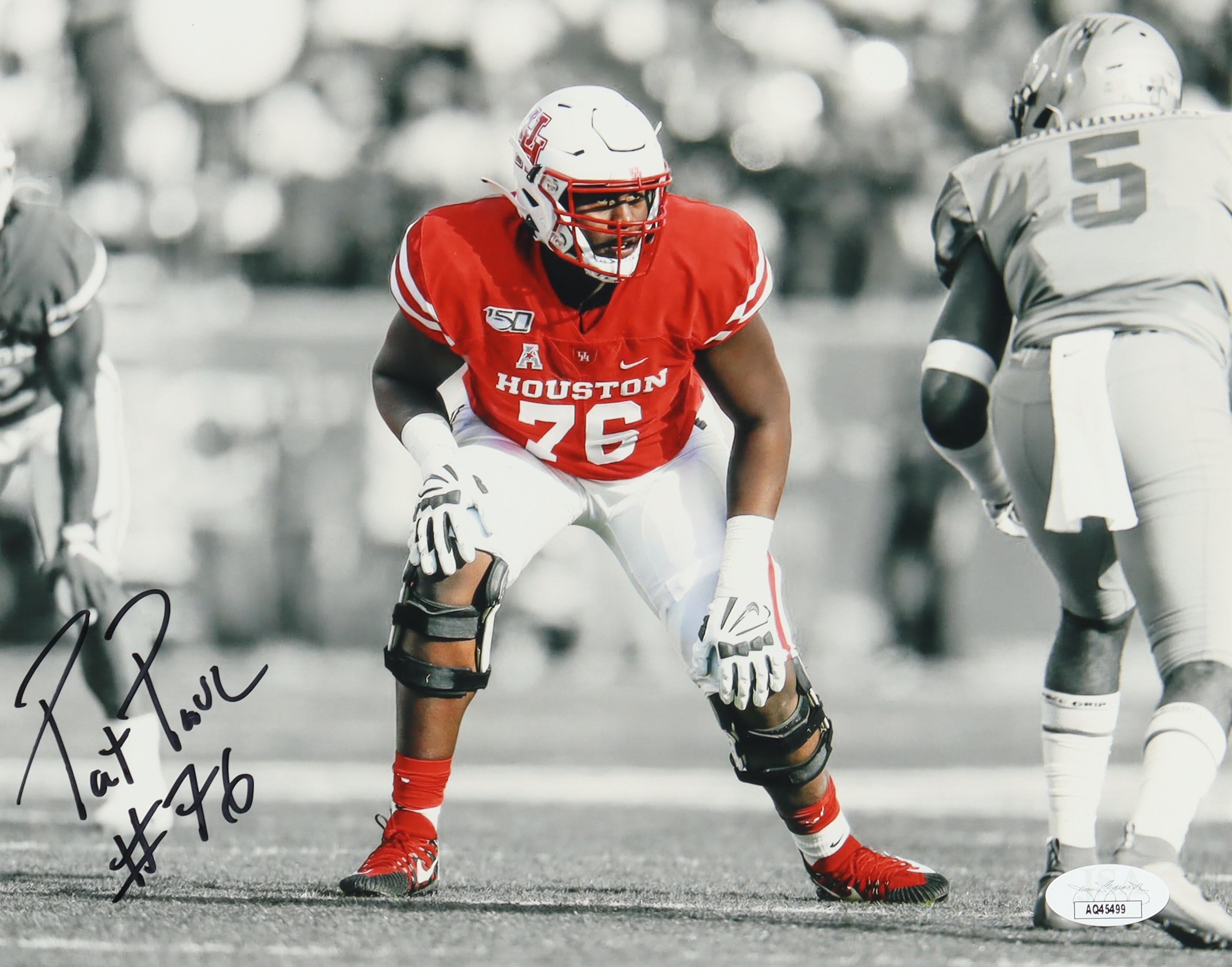 Patrick Paul Signed Houston Cougars 8x10 Photo (JSA) at PristineAuction.com Patrick Paul Signed Houston Cougars 8x10 Photo (JSA) at PristineAuction.com
