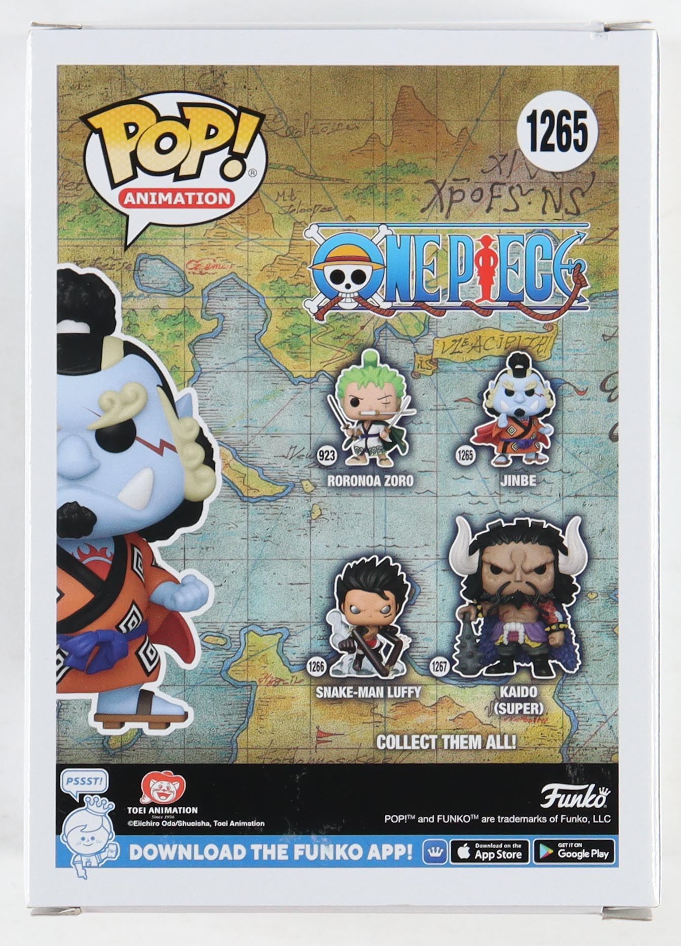 Daniel Baugh Signed "One Piece" #1265 Jinbe Funko Pop! Vinyl Figure Inscribed "'Jinbe'" (JSA) at PristineAuction.com Daniel Baugh Signed "One Piece" #1265 Jinbe Funko Pop! Vinyl Figure Inscribed "'Jinbe'" (JSA) at PristineAuction.com