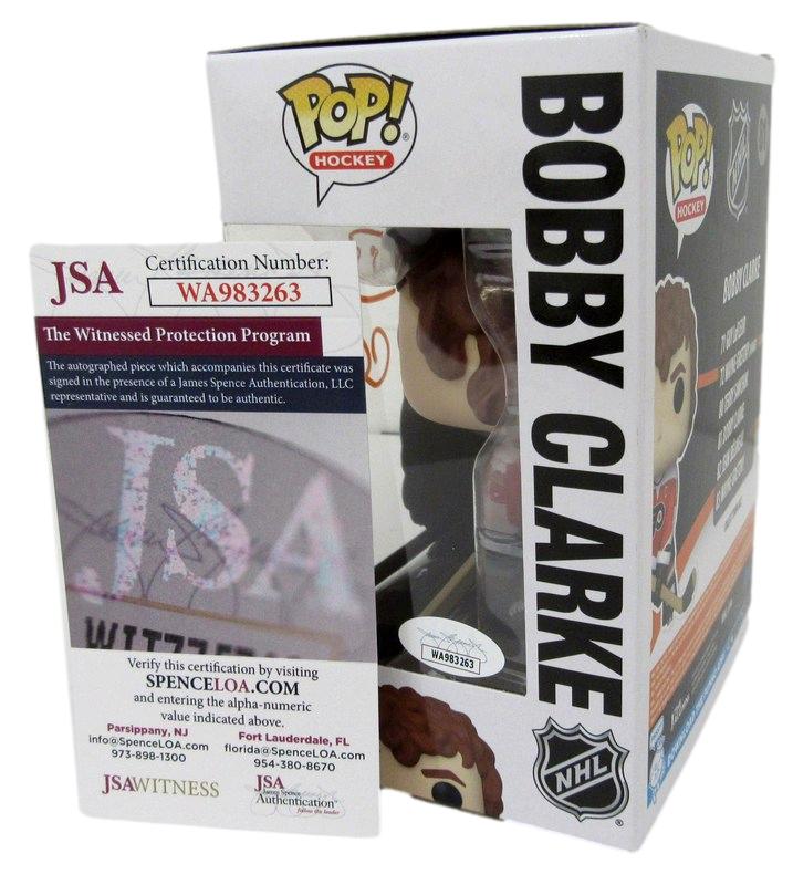 Bobby Clarke Signed "Philadelphia Flyers" #81 Funko Pop! Vinyl Figure (JSA) at PristineAuction.com Bobby Clarke Signed "Philadelphia Flyers" #81 Funko Pop! Vinyl Figure (JSA) at PristineAuction.com