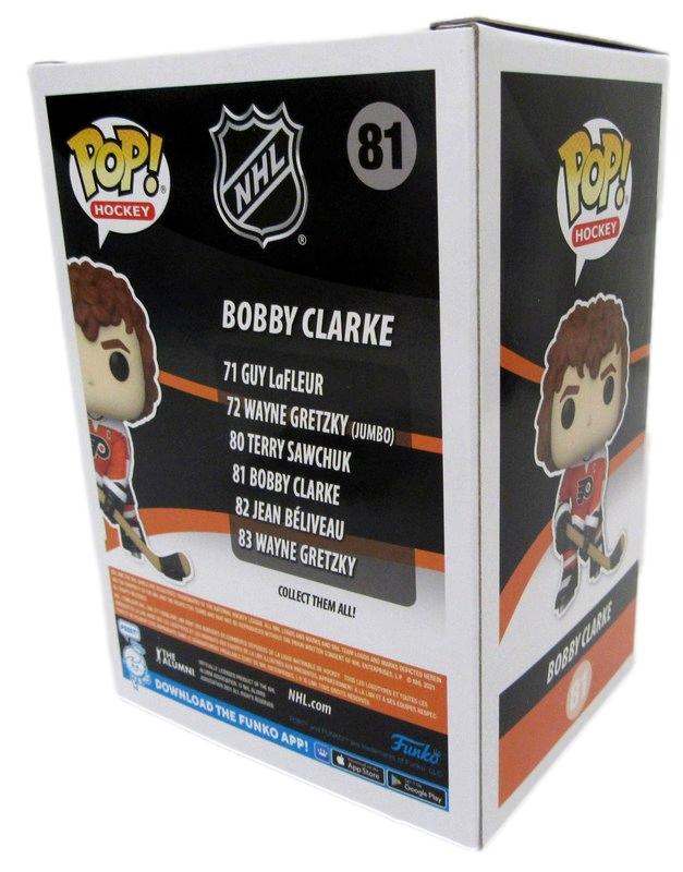 Bobby Clarke Signed "Philadelphia Flyers" #81 Funko Pop! Vinyl Figure (JSA) at PristineAuction.com Bobby Clarke Signed "Philadelphia Flyers" #81 Funko Pop! Vinyl Figure (JSA) at PristineAuction.com