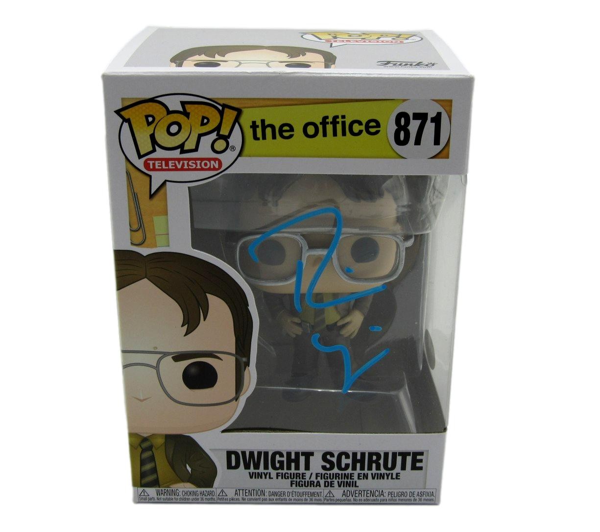 Rainn Wilson Signed "The Office" #871 Dwight Schrute Funko Pop! Vinyl Figure (JSA) at PristineAuction.com Rainn Wilson Signed "The Office" #871 Dwight Schrute Funko Pop! Vinyl Figure (JSA) at PristineAuction.com