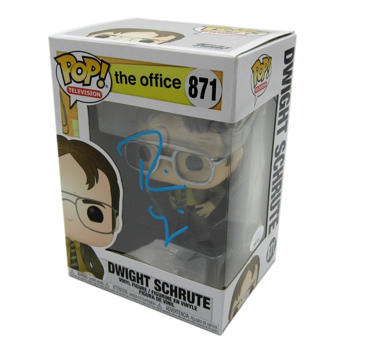 Rainn Wilson Signed "The Office" #871 Dwight Schrute Funko Pop! Vinyl Figure (JSA) at PristineAuction.com Rainn Wilson Signed "The Office" #871 Dwight Schrute Funko Pop! Vinyl Figure (JSA) at PristineAuction.com