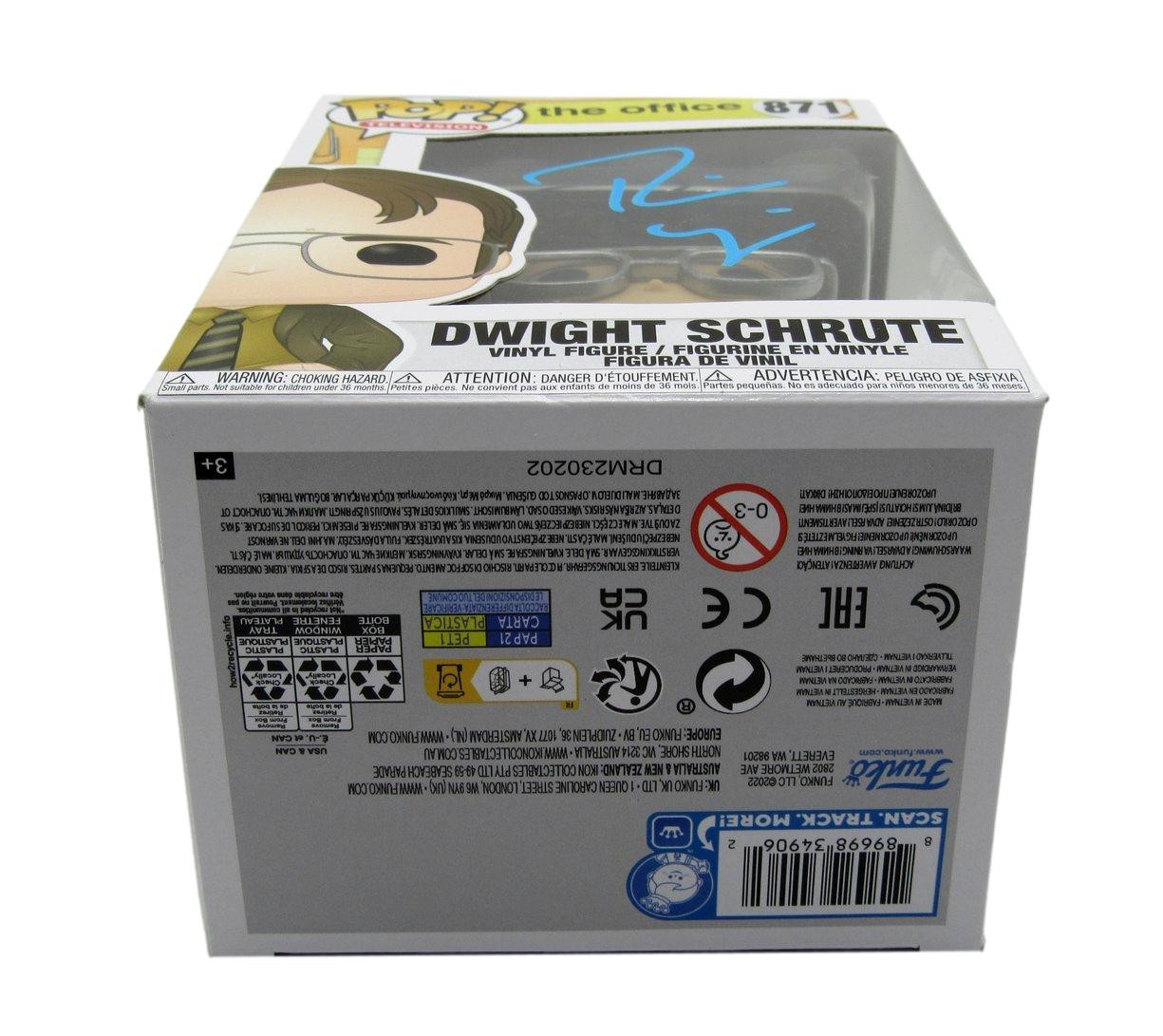 Rainn Wilson Signed "The Office" #871 Dwight Schrute Funko Pop! Vinyl Figure (JSA) at PristineAuction.com Rainn Wilson Signed "The Office" #871 Dwight Schrute Funko Pop! Vinyl Figure (JSA) at PristineAuction.com