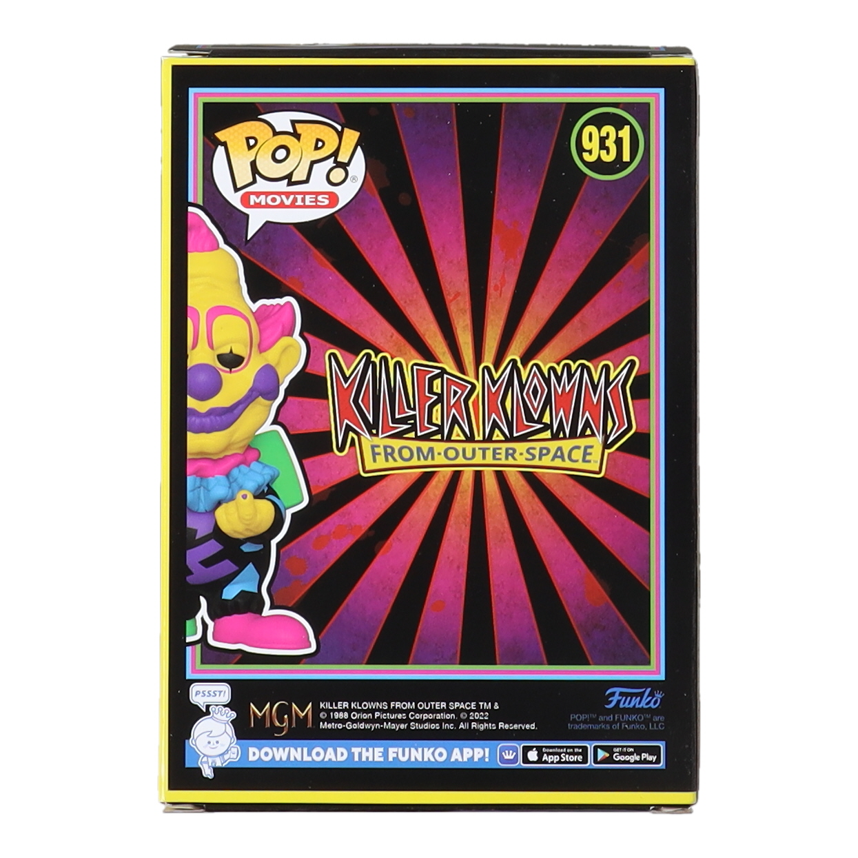 Stephen Chiodo, Charlie Chiodo & Edward Chiodo Signed "Killer Klowns from Outer Space" #931 Jumbo Funko Pop! Vinyl Figure (JSA) at PristineAuction.com Stephen Chiodo, Charlie Chiodo & Edward Chiodo Signed "Killer Klowns from Outer Space" #931 Jumbo Funko Pop! Vinyl Figure (JSA) at PristineAuction.com