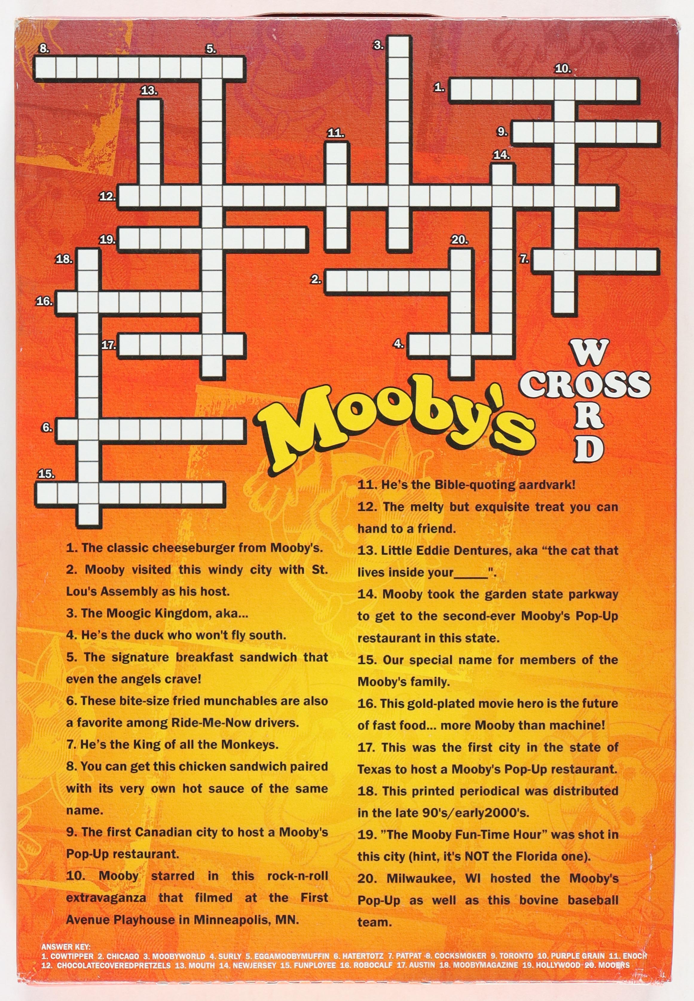 Jason Mewes & Kevin Smith Signed "Cinna-Mooby Crunch" Cereal Box Inscribed "Nootch" (JSA) at PristineAuction.com Jason Mewes & Kevin Smith Signed "Cinna-Mooby Crunch" Cereal Box Inscribed "Nootch" (JSA) at PristineAuction.com