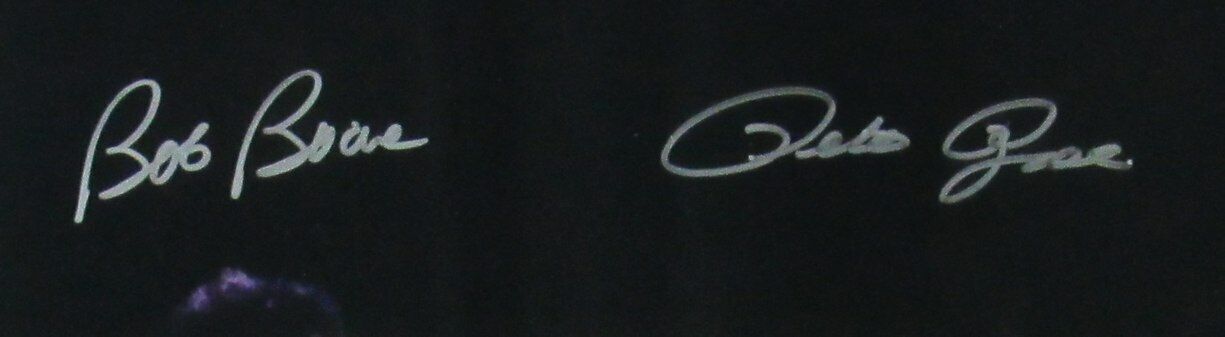 Pete Rose & Bob Boone Signed Phillies Custom Framed Photo (JSA) at PristineAuction.com Pete Rose & Bob Boone Signed Phillies Custom Framed Photo (JSA) at PristineAuction.com